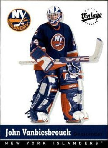 #230 John Vanbiesbrouck - New York Islanders - 2000-01 Upper Deck Vintage Hockey