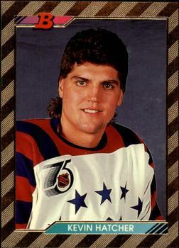 #230 Kevin Hatcher - Washington Capitals - 1992-93 Bowman Hockey