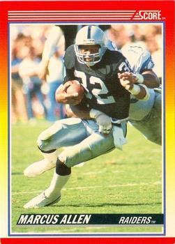 #230 Marcus Allen - Los Angeles Raiders - 1990 Score Football