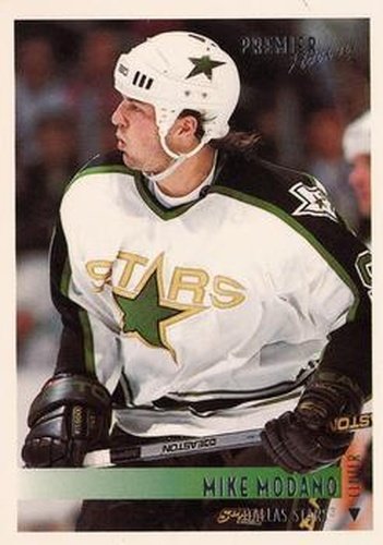 #230 Mike Modano - Dallas Stars - 1994-95 Topps Premier Hockey