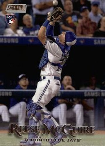 #230 Reese McGuire - Toronto Blue Jays - 2019 Stadium Club Baseball