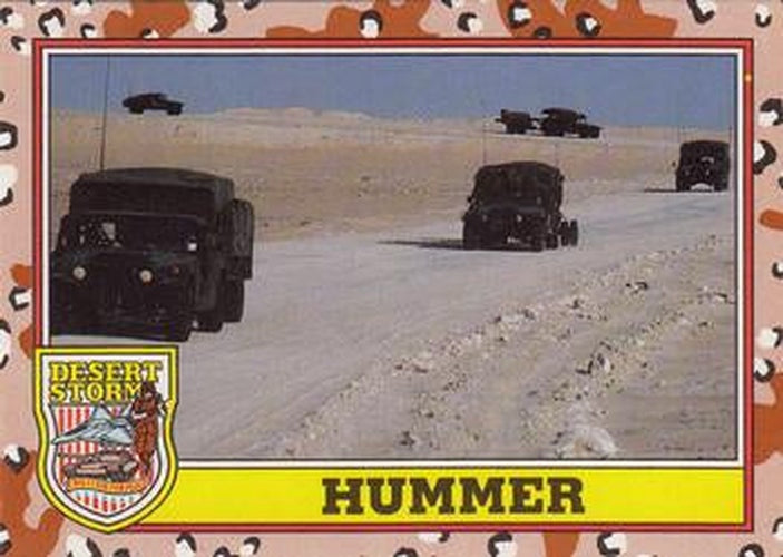 #230 Hummer - 1991 Topps Desert Storm