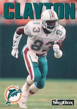 #230 Mark Clayton - Miami Dolphins - 1992 SkyBox Impact Football