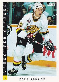 #231 Petr Nedved - Vancouver Canucks - 1993-94 Score Canadian Hockey