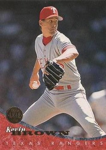 #231 Kevin Brown - Texas Rangers - 1994 Leaf Baseball