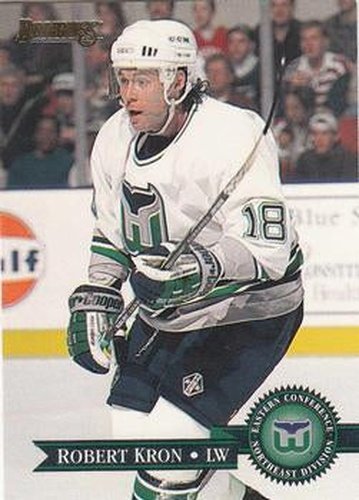 #231 Robert Kron - Hartford Whalers - 1995-96 Donruss Hockey