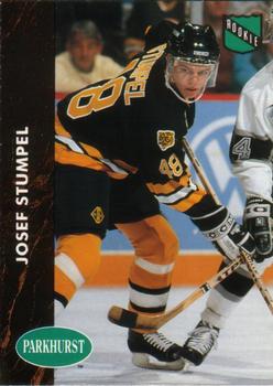 #231 Jozef Stumpel - Boston Bruins - 1991-92 Parkhurst Hockey