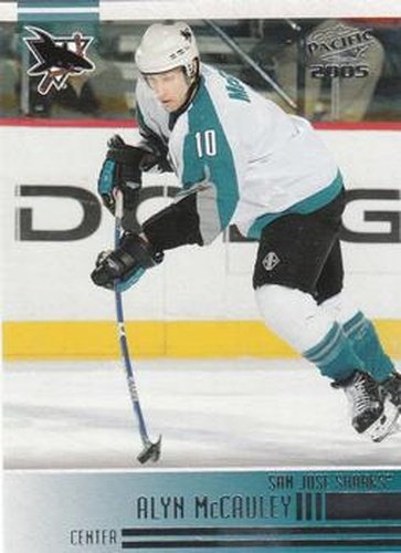 #231 Alyn McCauley - San Jose Sharks - 2004-05 Pacific Hockey