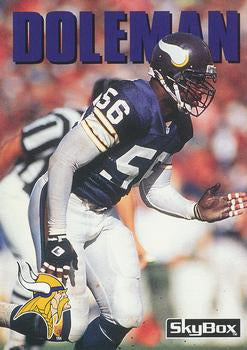 #231 Chris Doleman - Minnesota Vikings - 1992 SkyBox Impact Football