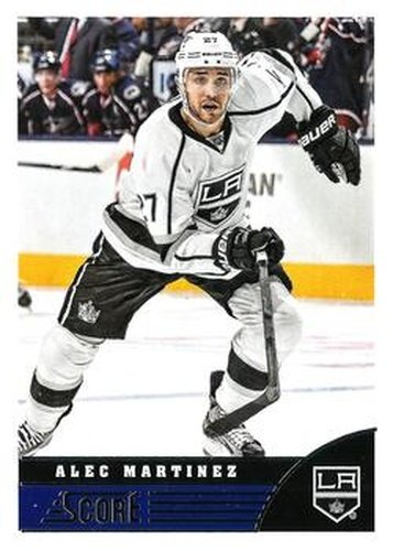 #231 Alec Martinez - Los Angeles Kings - 2013-14 Score Hockey