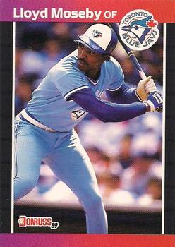 #231 Lloyd Moseby - Toronto Blue Jays - 1989 Donruss Baseball