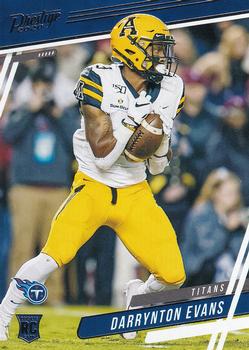 #231 Darrynton Evans - Tennessee Titans - 2020 Panini Prestige Football