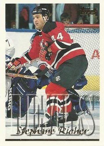#231 Stephane Richer - New Jersey Devils - 1995-96 Topps Hockey
