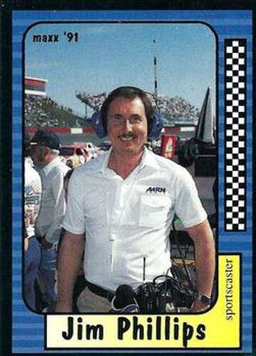 #232 Jim Phillips - - 1991 Maxx Racing