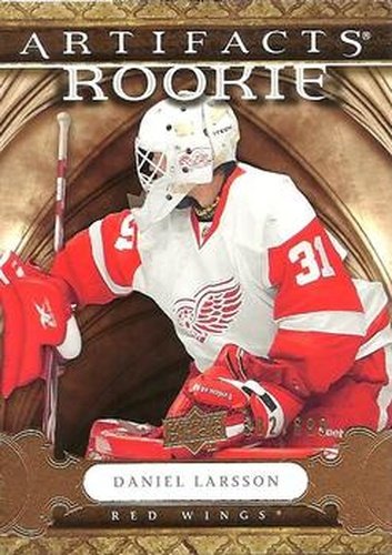 #232 Daniel Larsson - Detroit Red Wings - 2009-10 Upper Deck Artifacts Hockey