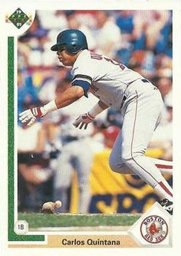 #232 Carlos Quintana - Boston Red Sox - 1991 Upper Deck Baseball