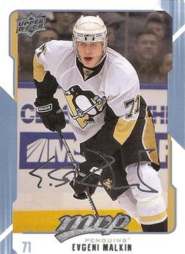 #232 Evgeni Malkin - Pittsburgh Penguins - 2008-09 Upper Deck MVP Hockey
