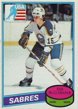 #232 Rob McClanahan - Buffalo Sabres - 1980-81 O-Pee-Chee Hockey