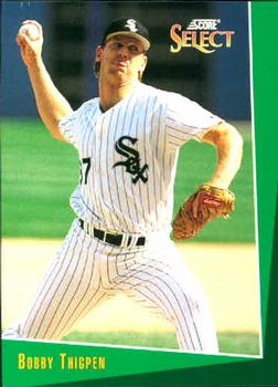 #232 Bobby Thigpen - Chicago White Sox - 1993 Select Baseball