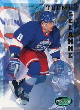 #232 Teemu Selanne - Winnipeg Jets - 1995-96 Parkhurst International Hockey