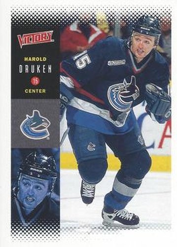 #232 Harold Druken - Vancouver Canucks - 2000-01 Upper Deck Victory Hockey