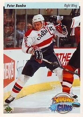 #232 Peter Bondra - Washington Capitals - 1995-96 Upper Deck Hockey