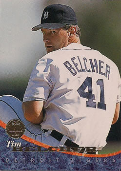 #232 Tim Belcher - Detroit Tigers - 1994 Leaf Baseball