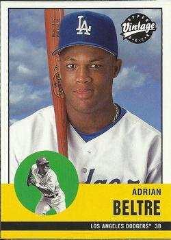 #232 Adrian Beltre - Los Angeles Dodgers - 2001 Upper Deck Vintage Baseball