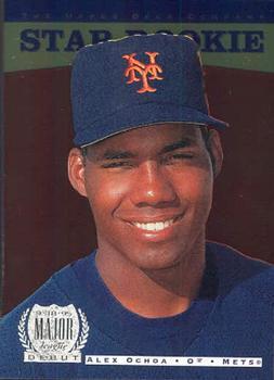 #232 Alex Ochoa - New York Mets - 1996 Upper Deck Baseball