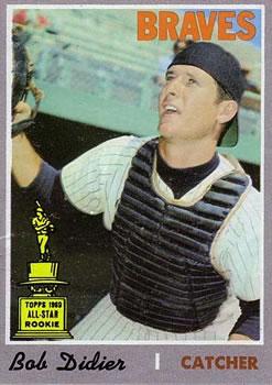 #232 Bob Didier - Atlanta Braves - 1970 Topps Baseball