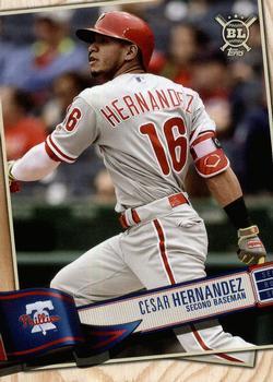 #232 Cesar Hernandez - Philadelphia Phillies - 2019 Topps Big League Baseball