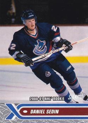 #232 Daniel Sedin - Vancouver Canucks - 2000-01 Stadium Club Hockey