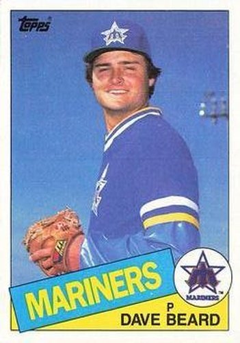 #232 Dave Beard - Seattle Mariners - 1985 Topps Baseball