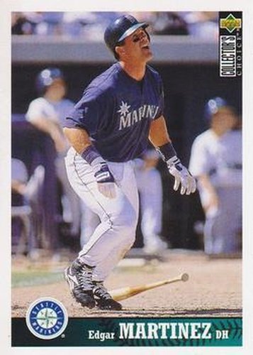 #232 Edgar Martinez - Seattle Mariners - 1997 Collector's Choice Baseball