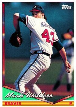 #232 Mark Wohlers - Atlanta Braves - 1994 Topps Baseball
