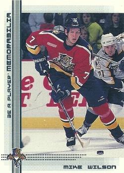 #232 Mike Wilson - Florida Panthers - 2000-01 Be a Player Memorabilia Hockey