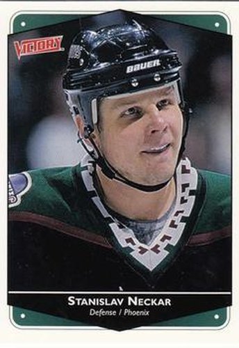 #232 Stanislav Neckar - Phoenix Coyotes - 1999-00 Upper Deck Victory Hockey