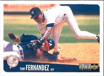 #232 Tony Fernandez - New York Yankees - 1996 Collector's Choice Baseball