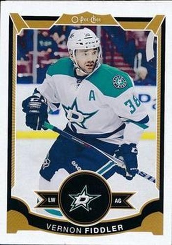 #232 Vernon Fiddler - Dallas Stars - 2015-16 O-Pee-Chee Hockey