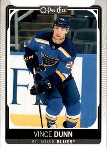 #232 Vince Dunn - St. Louis Blues - 2021-22 O-Pee-Chee Hockey