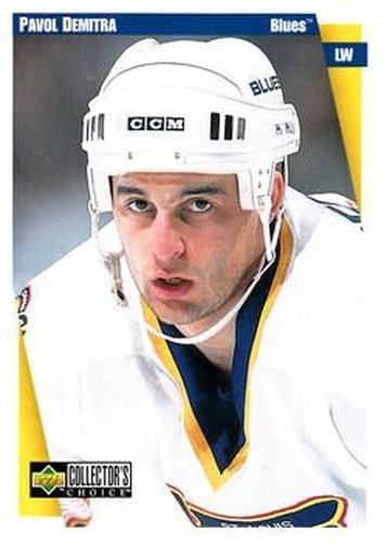 #232 Pavol Demitra - St. Louis Blues - 1997-98 Collector's Choice Hockey