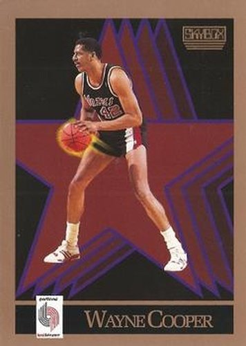 #232 Wayne Cooper - Portland Trail Blazers - 1990-91 SkyBox Basketball