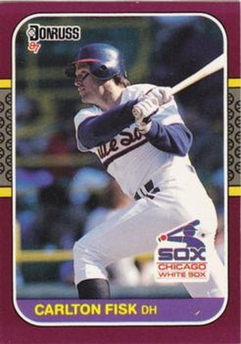 #232 Carlton Fisk - Chicago White Sox - 1987 Donruss Opening Day Baseball