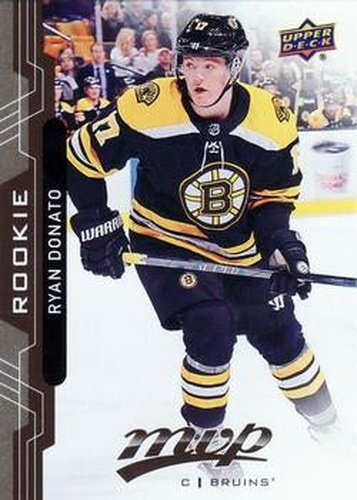 #232 Ryan Donato - Boston Bruins - 2018-19 Upper Deck MVP Hockey