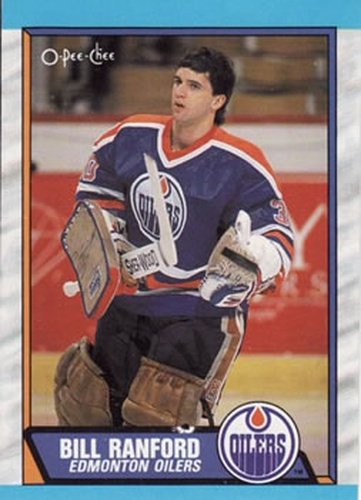 #233 Bill Ranford - Edmonton Oilers - 1989-90 O-Pee-Chee Hockey