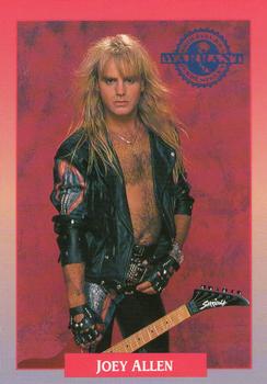 #233 Joey Allen - 1991 Brockum Rock Cards