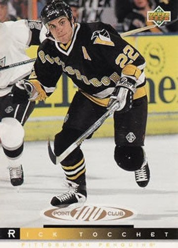 #233 Rick Tocchet - Pittsburgh Penguins - 1993-94 Upper Deck Hockey