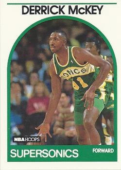 #233 Derrick McKey - Seattle SuperSonics - 1989-90 Hoops Basketball