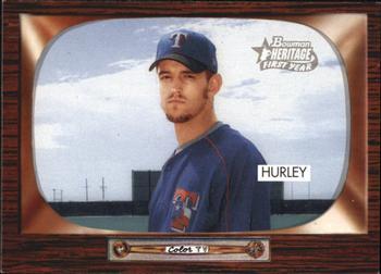 #233 Eric Hurley - Texas Rangers - 2004 Bowman Heritage Baseball