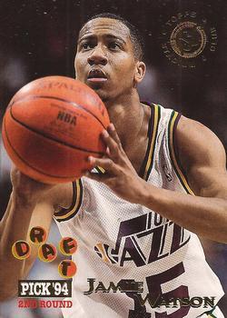 #233 Jamie Watson - Utah Jazz - 1994-95 Stadium Club Basketball